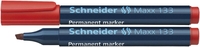 Schneider Permanentmarker Permanentmarker Maxx 133,  Rt. 1.0 - 4.0 mm Rot