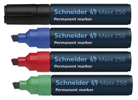 Schneider Permanentmarker Permanentmarker Maxx 250,  Bl. 2.0 - 7.0 mm Blau