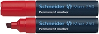 Schneider Permanentmarker Permanentmarker Maxx 250,  Rt. 2.0 - 7.0 mm Rot