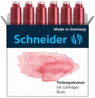 Schneider Tintenpatronen für Füller Tintenpatrone Blush 6 St. Blush