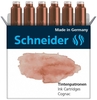 Schneider Tintenpatronen für Füller Tintenpatrone Cognac 6 St. cognac