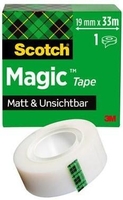 Scotch Klebefilm 19 mm x 33 m matt-unsichtbar