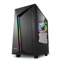 Sharkoon REV100 ATX-Tower Gehäuse ohne Netzteil