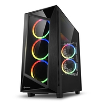 Sharkoon REV200 RGB Midi-ATX-Tower Gehäuse ohne Netzteil