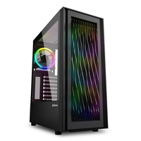 Sharkoon RGB Wave ATX-Midi-Tower Gehäuse ohne Netzteil