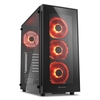 Sharkoon TG5 Glass Red ATX-Midi-Tower Gehäuse ohne Netzteil