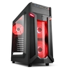 Sharkoon VG6-W Red ATX-Midi-Tower Gehäuse ohne Netzteil