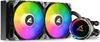 Sharkoon Wasserkühlung S80 RGB 2 Lüfter 240mm schwarz