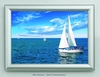 Showdown® Displays Klapprahmen Alu-Klapprahmen A1 62, 5 x 87, 2 cm silber