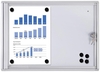 Showdown® Displays Schaukästen Jansen Schaukasten XS 2xA4 2x DIN A4 keine-Fach Silber