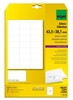 SIGEL Adress-Etiketten LA320 63, 5 x 38, 1 mm weiß