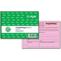 sigel Ausgabebeleg Formularbuch AG615 - 1x 50 Blatt