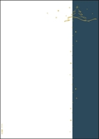 SIGEL Briefpapier Christmas Tree petrol DIN A4 90 g/m²