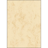 sigel Briefpapier Marmor beige DIN A4 200 g/qm - 50 Blatt
