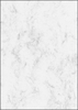 SIGEL Briefpapier Marmor-Papier grau,  A4,  25Bl. DIN A4 90 g/m²