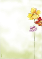 SIGEL Briefpapier Motiv-Papier Spring Flowers DIN A4 90 g/m²