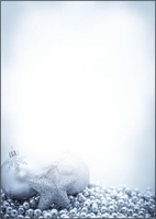SIGEL Briefpapier Weihn.Motivb. Blue Mystery,  A4 DIN A4 90 g/m²