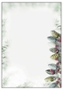 SIGEL Briefpapier Weihn.Motivb. Christm.Garland DIN A4 90 g/m²
