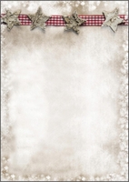 SIGEL Briefpapier Weihn.Motivb. Winter Chalet A4 DIN A4 90 g/m²