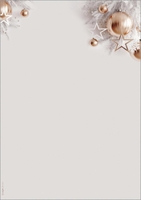 SIGEL Briefpapier Weihn.Motivbogen rose-gold A4 DIN A4 90 g/m²