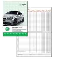 SIGEL Fahrtenbücher Fahrtenbuch,  Pkw und Lkw mit Kraftstoffverbrauch Fahrtenbuch Lkw+Pkw,  A5 FA514 DIN A5 1x 32 Seiten