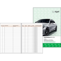 sigel Fahrtenbuch,  Pkw mit Kraftstoffverbrauch FA513 DIN A5 - 32 Blatt