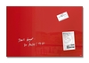 SIGEL Glas-Magnettafeln Glas-Magnetboard rot 60x40cm 60, 0 x 40, 0 cm Tempered Glas,  Rückseite Metall Rot