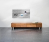 SIGEL Glas-Magnettafeln Magnetboard 91x46cm Sichtbeton 91, 0 x 46, 0 cm Tempered Glas,  Rückseite Metall Grau