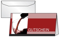 SIGEL Gutscheine Gutschein Vino Rosso DIN lang DC404 DIN lang