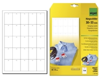 SIGEL Hängeetiketten Hängeschilder 38x55 mm 750St. 38, 0 x 55, 0 mm weiß
