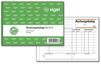 SIGEL Kassenformulare Buchungsbeleg Buchungsbeleg,  A6quer BU615 DIN A6 quer 1x 50 Seiten