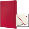 SIGEL Notizbuch Notizbuch,  18, 7x27cm,  rot ca. DIN A4 liniert rot