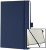 SIGEL Notizbuch Notizbuch, A5, liniert, d´blau,  ca. DIN A5 liniert blau