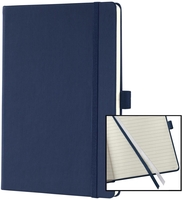 SIGEL Notizbuch Notizbuch, A5, liniert, d´blau,  ca. DIN A5 liniert blau