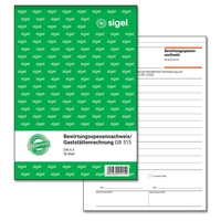 SIGEL Personalformulare Bewirtungskostenbeleg Bewirtungskostenbeleg A5 GB515 DIN A5 1x 50 Seiten