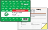 sigel Quittung DS021 A6 - 2 x 40 Blatt