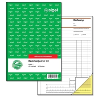 sigel Rechnung Formularbuch SD031