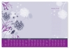 SIGEL Schreibtischunterlage Whisper Papier grau/violett