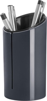 SIGEL Stiftehalter Stifteköcher eyestyle darkgrey 7, 0 x 7, 0 x 13, 5 cm Grau