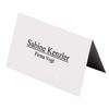 SIGEL Tischkarten Tischkarte blanko Gr-02 40St 10, 0 x 6, 0 cm weiß