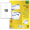 SIGEL Visitenkarten Visitenkarten weiß,  100St. LP798 225 g/m² satiniert weiß