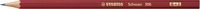 STABILO Bleistifte Bleistift Schwan B rot 12 St B