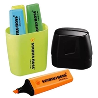 STABILO BOSS ORIGINAL Textmarker farbsortiert - 4 Stück