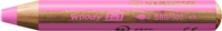 STABILO Buntstift STABILO woody 3 in 1 patpi Rosa