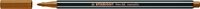 STABILO Filzstift 1 STABILO Pen 68 metal.kupfer 1.0 mm Braun