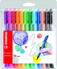 STABILO Filzstift STABILO pointMax 12er Etui 0.8 mm Mehrfarbig