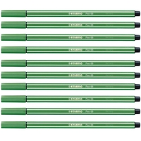 STABILO Filzstifte Fasermaler Pen 68 grün,  10 St. 1.0 mm Grün