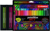 STABILO Filzstifte Fil pointMax 42er ARTY Etui 0.8 Mehrfarbig