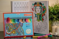 STABILO Filzstifte STABILO pen 68,  30er Etui 1.0 mm Mehrfarbig