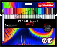 STABILO Filzstifte STABILO Pen 68 ARTY,  30St Fars keine Herstellerangabe Mehrfarbig